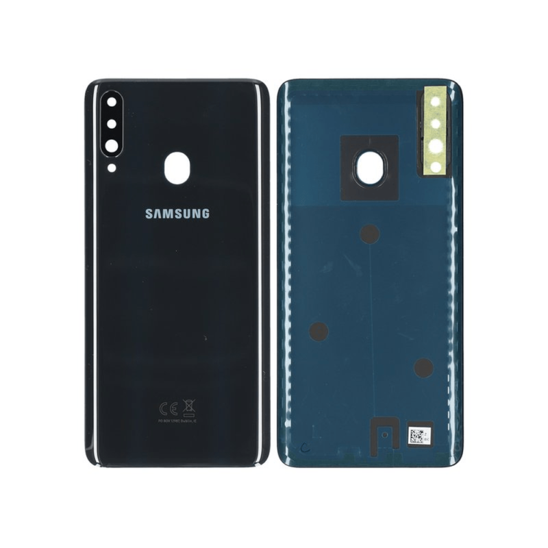 Cache arrière Samsung Galaxy A20s SM-A207F - GH81-19446A - Noir