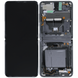 Écran LCD + Tactile Avec Cadre Samsung Galaxy Z Flip 5G SM-F707B - GH82-23414A - Gris
