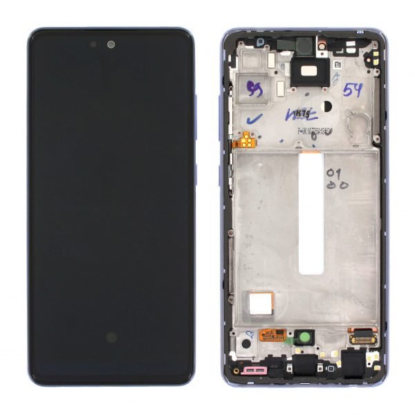 Écran LCD Tactile avec Cadre Samsung Galaxy A52 4G SM-A525F/Galaxy A52 5G SM-A526B - GH82-25524C/GH82-25754C - Violet 2 Écran LCD Tactile avec Cadre Samsung Galaxy A52 4G SM-A525F/Galaxy A52 5G SM-A526B - GH82-25524C/GH82-25754C - Violet