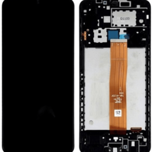 Écran LCD Tactile avec Cadre Samsung Galaxy A12 Nacho SM-A127F - GH82-26485A/GH82-26486A - Noir