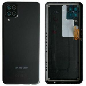 Cache arrière Samsung Galaxy A12 Nacho SM-A127F - GH82-26514A - Noir