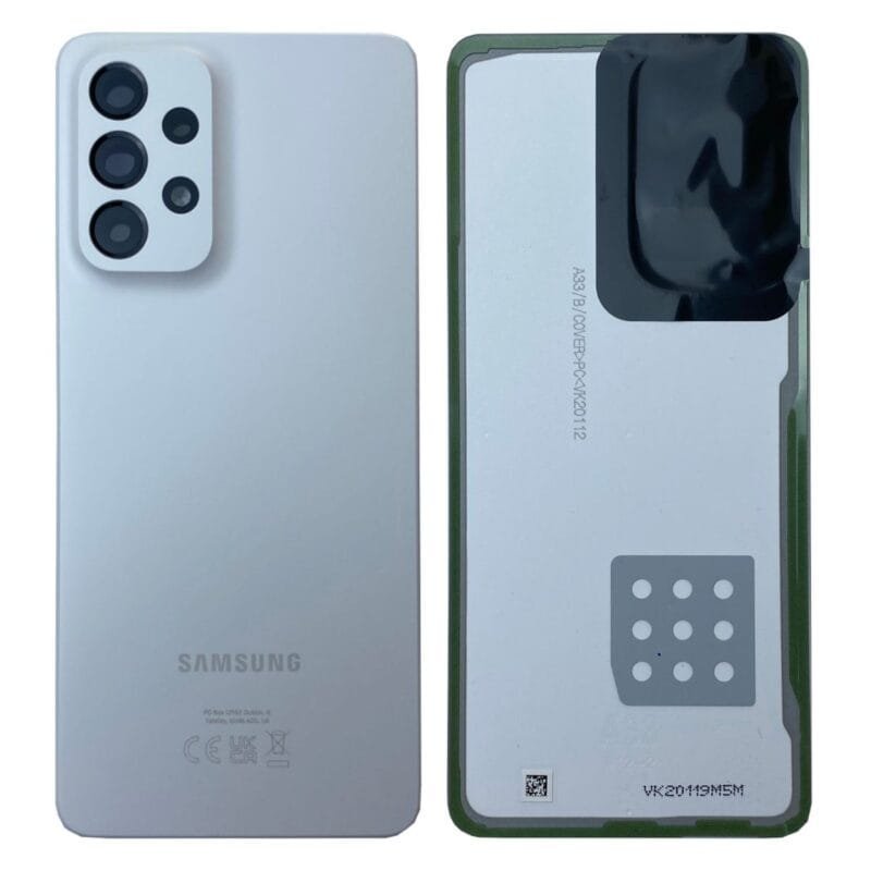 Cache arrière Samsung Galaxy A33 5G SM-A336B - GH82-28042B - Blanc 2 Cache arrière Samsung Galaxy A33 5G SM-A336B - GH82-28042B - Blanc