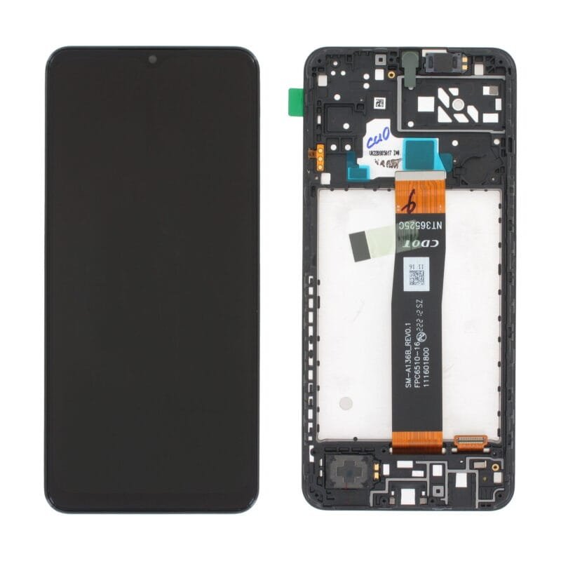 Écran LCD Tactile avec Cadre Samsung Galaxy A04s SM-A047F - GH82-29805A/GH82-29806A - Noir 2 Écran LCD Tactile avec Cadre Samsung Galaxy A04s SM-A047F - GH82-29805A/GH82-29806A - Noir