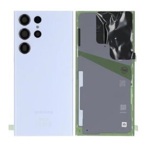 Cache arrière Samsung Galaxy S23 Ultra SM-S918B - GH82-30400G - Sky Blue