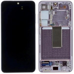 Écran LCD + Tactile Avec Cadre Samsung Galaxy S23 Plus SM-S916B - GH82-30477D/GH82-30476D - Lavender