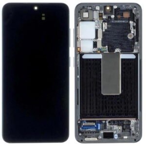 Écran LCD + Tactile Avec Cadre Samsung Galaxy S23 Plus SM-S916B - GH82-30476E/GH82-30477E - Gris