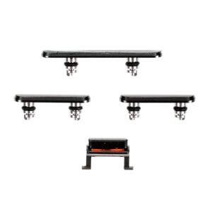 Apple iPhone XS Max Side Plugs Set  Noir