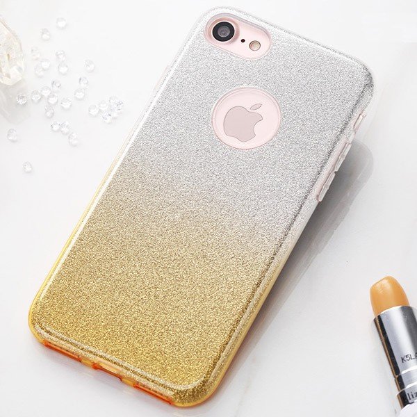 Fshang iPhone 7 Plus/iPhone 8 Plus Coque TPU - Rose Gradient Series - Gold 2 Fshang iPhone 7 Plus/iPhone 8 Plus Coque TPU - Rose Gradient Series - Gold