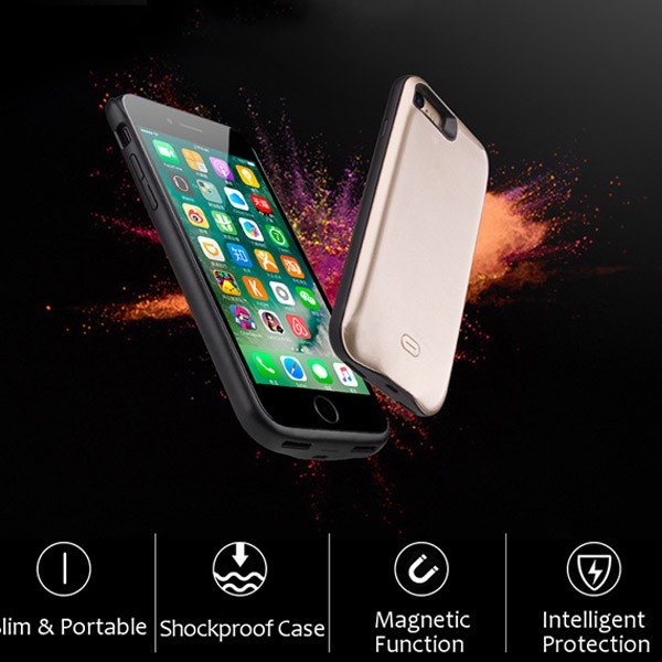 VDELI Backup Batterie Case 2600 mAh - For iPhone 7/8 - Rose Gold 2 VDELI Backup Batterie Case 2600 mAh - For iPhone 7/8 - Rose Gold