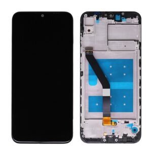 Écran LCD + Tactile Avec Cadre Huawei Y6 (2019) (MRD-LX1) - Noir