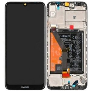 Écran LCD + Tactile Avec Cadre Huawei Y6s (JAT-L29) - Incl. Batterie Et Pièces 02353JJV Noir