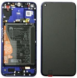 Écran LCD + Tactile Avec Cadre Honor 20 (YAL-L21)/Nova 5T (YAL-L21) - 02352TNQ/02352SMQ - Incl. Batterie Et Pièces - Bleu