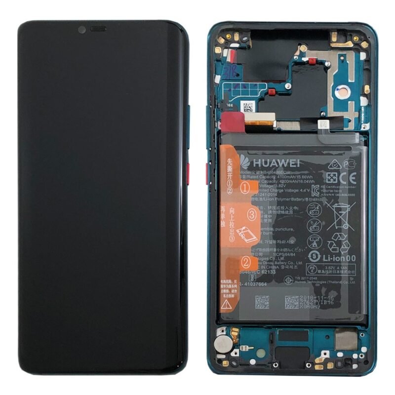 Huawei Mate 20 Pro (LYA-L29) Écran LCD + Tactile Avec Cadre Incl. Batterie Et Pièces 02352GGo Vert