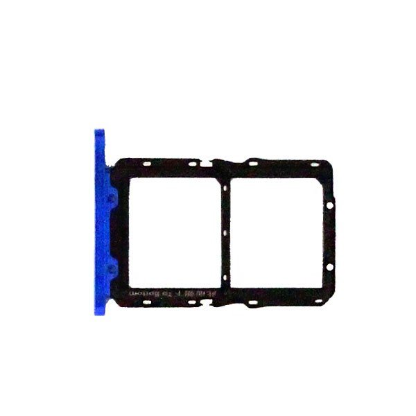 Tiroir Carte SIM / SD Huawei Nova 5T (YAL-L21)/Honor 20 (YAL-L21) - 51661MKM Bleu