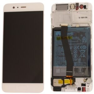 Écran LCD + Tactile Avec Cadre Huawei P10 - 02351DJF/02351DGF - Incl. Batterie Et Pièces - Gold