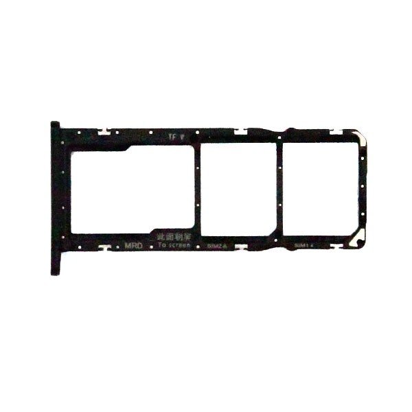 Tiroir Carte SIM / SD Huawei Y6 (2019) (MRD-LX1) - 51661LXY Noir