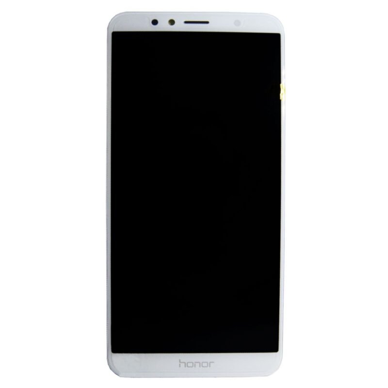 Honor 7A (AUM-AL00) Écran LCD + Tactile Avec Cadre Incl. Batterie Et Pièces 02351WER Blanc