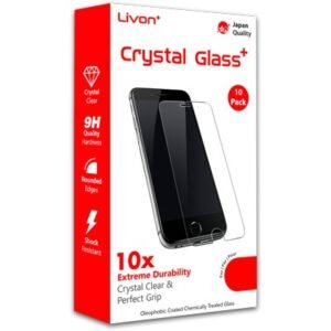 Livon Samsung Galaxy A7 2017 SM-A720F Film Verre Trempé Bundle Pack 10 Pieces