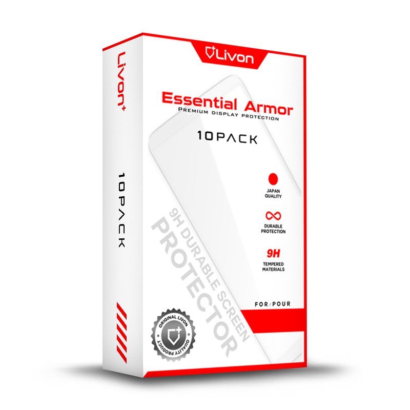 Livon Huawei Nova 5T (YAL-L21) Film Verre Trempé Paquet de 10 pièces 2 Livon Huawei Nova 5T (YAL-L21) Film Verre Trempé Paquet de 10 pièces