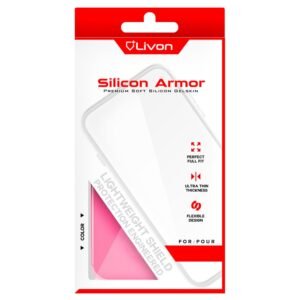 Coque Livon Apple iPhone XR Silicon Armor - Rose