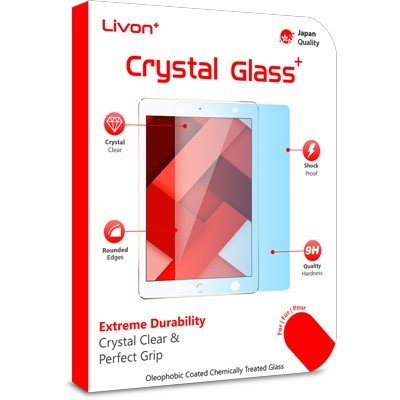 Livon Apple iPad Mini 4 Film Verre Trempé 0,3mm - 2.5D 2 Livon Apple iPad Mini 4 Film Verre Trempé 0,3mm - 2.5D
