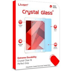 Livon Apple iPad Air 2/iPad Air/iPad (2017) Film Verre Trempé 0,3mm - 2.5D