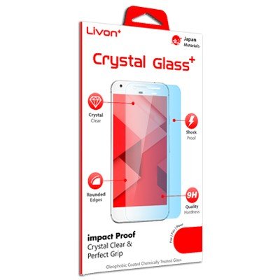 Livon Huawei Y6 II (CAM-L21) Film Verre Trempé 0.3mm - 2,5D