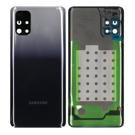 Cache arrière Samsung Galaxy M31s SM-M317F GH82-23284A Noir 2 Cache arrière Samsung Galaxy M31s SM-M317F GH82-23284A Noir
