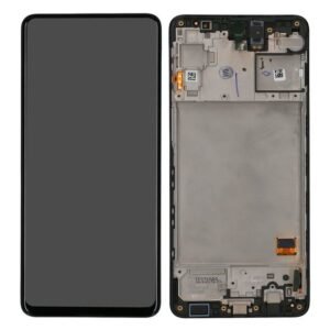 Écran LCD + Tactile Avec Cadre Samsung SM-M317 M31s - GH82-23774A/GH82-24114A - Noir