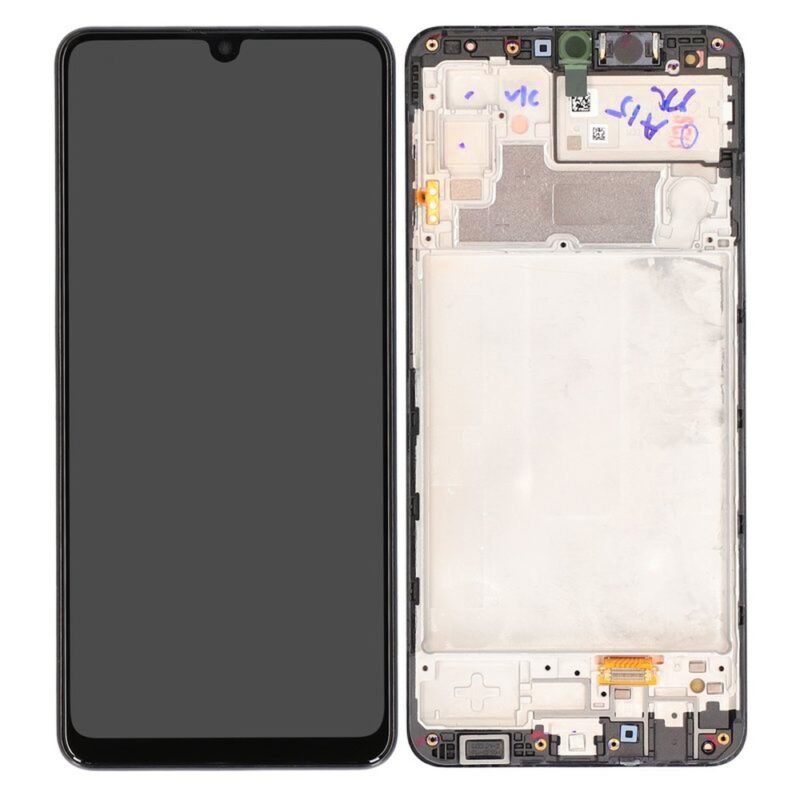 Écran LCD Tactile avec Cadre Samsung Galaxy M32 SM-M325F - GH82-25981A/GH82-26193A - Noir