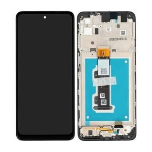 Écran LCD + Tactile Avec Cadre Motorola Moto E32 (XT2227) - 5D68C20684 - Noir