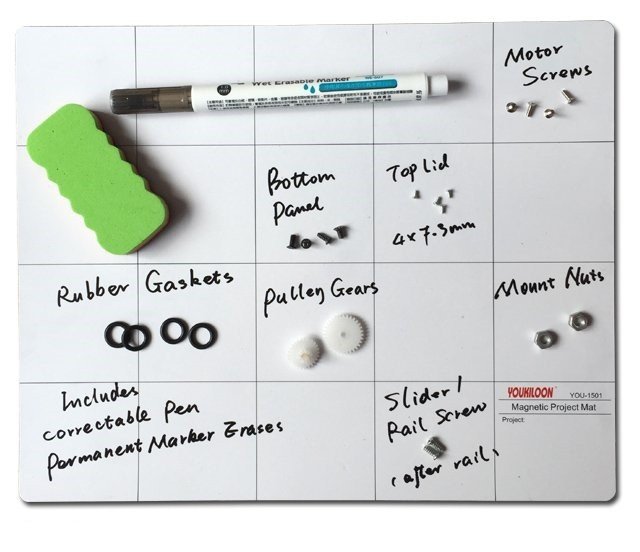 Magnetic Project Organize Mat YOU-1501 2 Magnetic Project Organize Mat YOU-1501