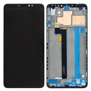 Écran LCD + Tactile Avec Cadre Xiaomi Mi Max 3 (M1804E4A) - Noir