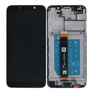 Écran LCD + Tactile Avec Cadre Motorola Moto E6 Play (XT2029) - 5D68C15720 - Noir