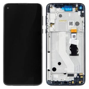 Écran LCD Tactile avec Cadre Motorola Moto One Fusion+ (XT2067) - 5D68C16856 - Bleu