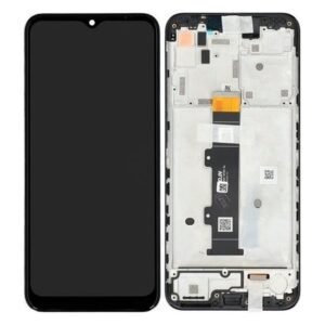 Écran LCD + Tactile Avec Cadre Motorola Moto G30 (XT2129) - 5D68C18187 - Noir