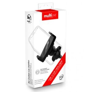 Multiline Universal Air Car Holder - Air Outlet - Noir - MWAC70(EU)