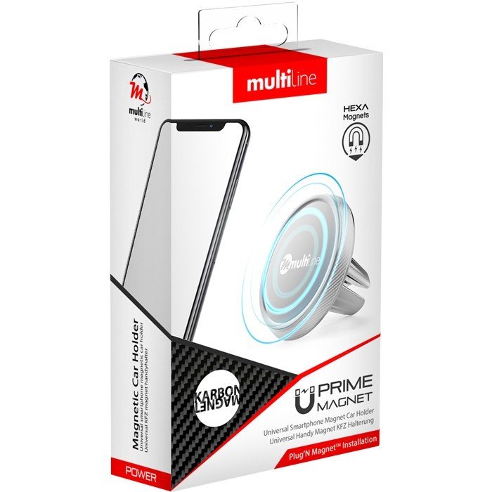 Multiline Prime Magnet Phone Holder - Karbon Gris - MWCF90(G)EU 2 Multiline Prime Magnet Phone Holder - Karbon Gris - MWCF90(G)EU