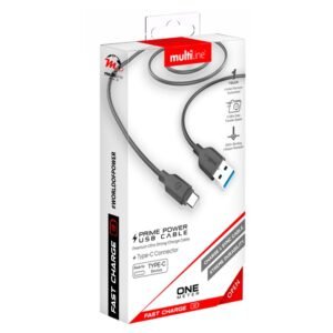 Multiline Prime Power Type-C to USB Cable - 1 meter - MW-P100T
