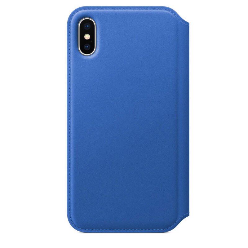 Etui Apple iPhone 7 Plus Cuir Folio - Bleu