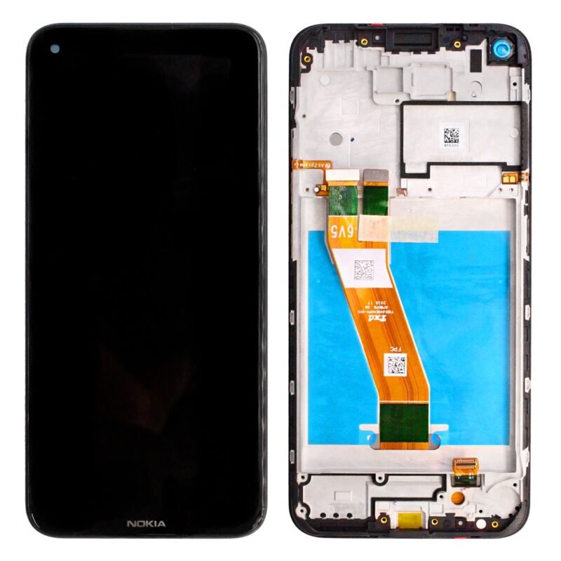 Écran LCD Tactile avec Cadre Nokia 3.4 (TA-1283, TA-1285, TA1288) - HQ3160AX36000 - Noir 2 Écran LCD Tactile avec Cadre Nokia 3.4 (TA-1283, TA-1285, TA1288) - HQ3160AX36000 - Noir