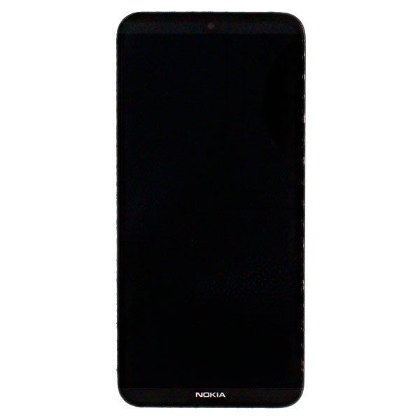 Écran LCD Tactile avec Cadre Nokia 3.2 (TA-1154/ TA-1156/ TA-1159/ TA-1161/ TA-1164) - 712601009471 - Noir