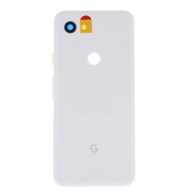 Google Pixel 3a (G020A/E/F/G/H) Cache arrière 20GS4WW0003 Clearly Blanc