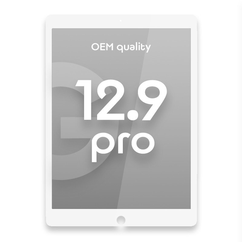 Écran LCD et Vitre Tactile iPad Pro (12.9) Incl. Câble de carte mère LCD PCB Blanc 2 Écran LCD et Vitre Tactile iPad Pro (12.9) Incl. Câble de carte mère LCD PCB Blanc