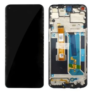 Écran LCD + Tactile Avec Cadre OnePlus Nord N10 5G - 2011100239/2011100240 - Noir