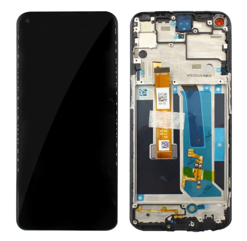 Écran LCD + Tactile Avec Cadre OnePlus Nord N10 5G - 2011100239/2011100240 - Noir