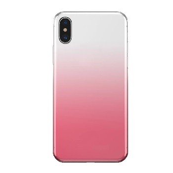 Fshang iPhone 7/iPhone 8/iPhone SE (2020) Coque TPU - Q Color Gradient - Rose 2 Fshang iPhone 7/iPhone 8/iPhone SE (2020) Coque TPU - Q Color Gradient - Rose
