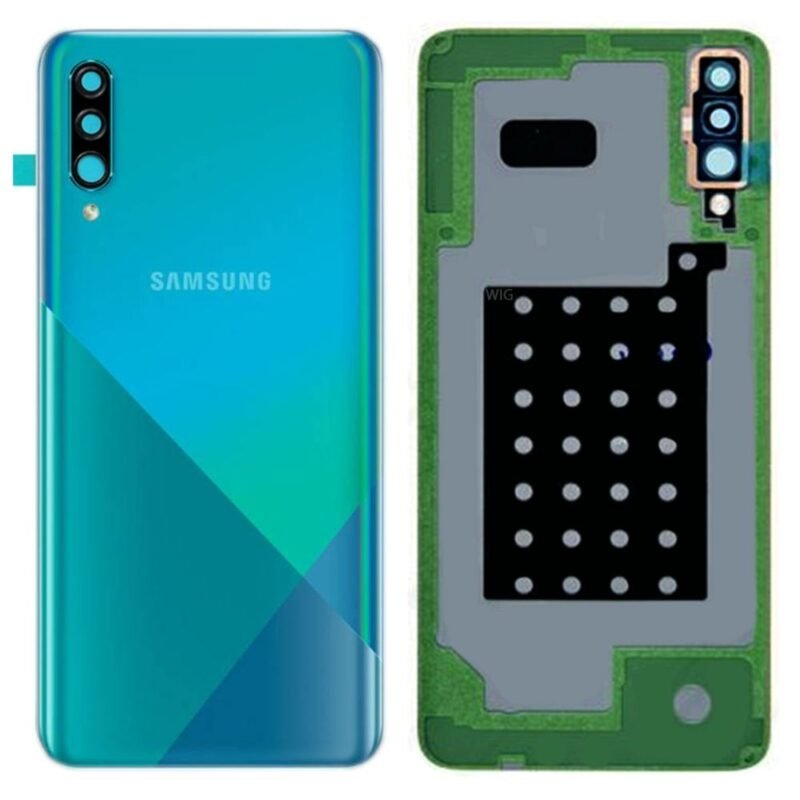 Cache arrière Samsung Galaxy A30s SM-A307F GH82-20805B Vert 2 Cache arrière Samsung Galaxy A30s SM-A307F GH82-20805B Vert