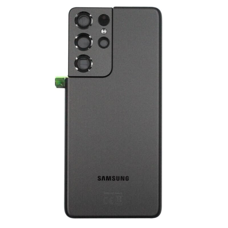 Cache arrière Samsung Galaxy S21 Ultra SM-G998B - GH82-24499A/GH82-24513A/GH82-27283A - Noir