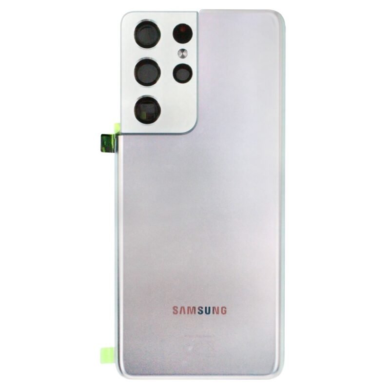 Cache arrière Samsung Galaxy S21 Ultra SM-G998B - GH82-24499B/GH82-27283B - Argent